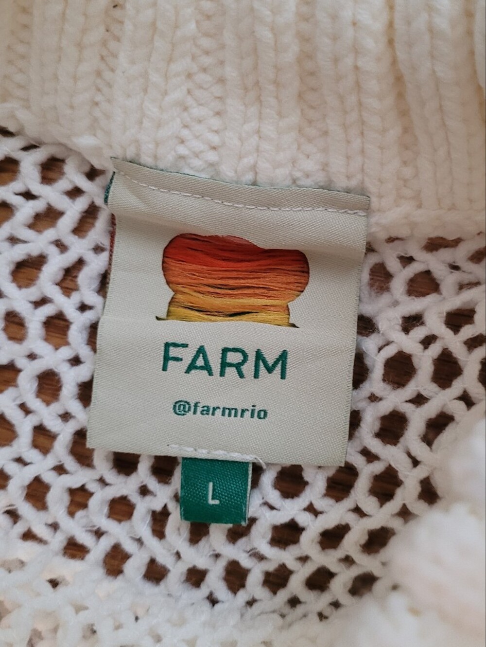 FARM RIO EMBROIDERED KNIT SWEATER - Picture 8 of 10
